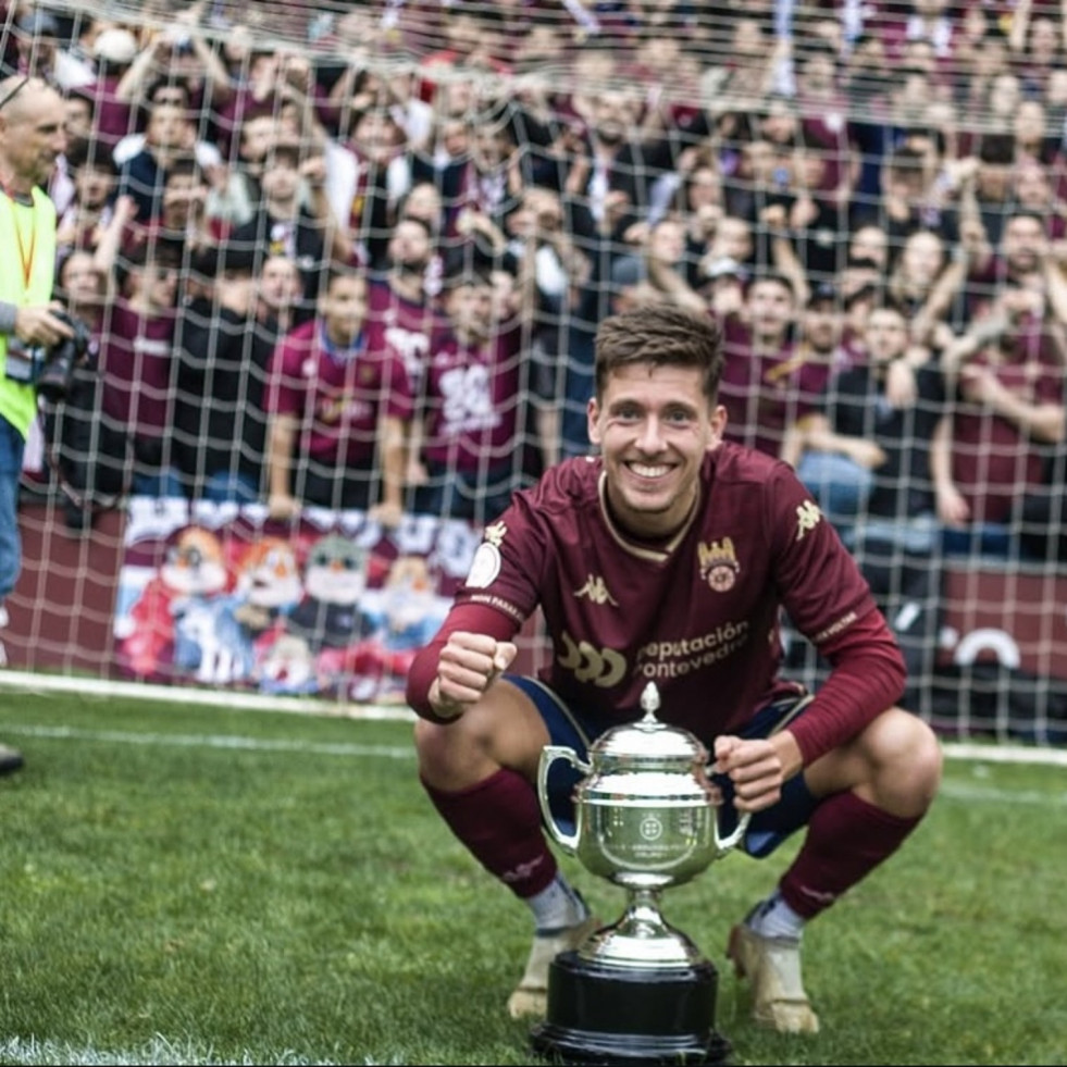 El vilagarciano Javi Fontán ficha por el Real Unión de Irún de Segunda RFEF