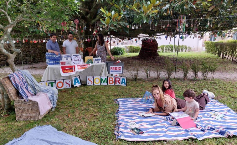 “Contos á Sombra” animará a la lectura al aire libre y con pincho durante el verano en A Illa