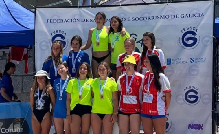 El CNS Vilagarcía finaliza tercero en el Campeonato Gallego Absoluto