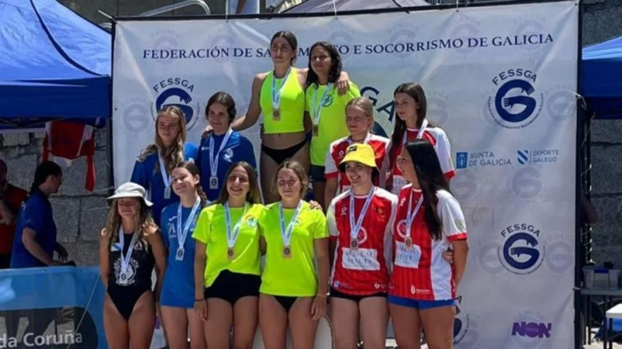 El CNS Vilagarcía finaliza tercero en el Campeonato Gallego Absoluto