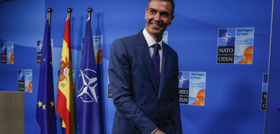 Sánchez ratifica que España no superará el 2,1 % del PIB en defensa con el aval de la OTAN