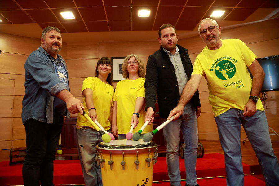 Cambados será capital de la batucada en Galicia y acogerá un estreno mundial sinfónico