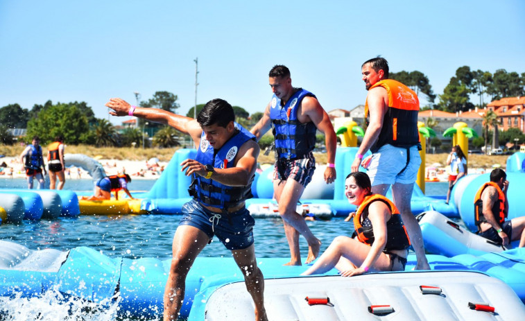 El Aquapark más grande de España reabre este sábado en Sanxenxo con nuevas atracciones y zona infantil