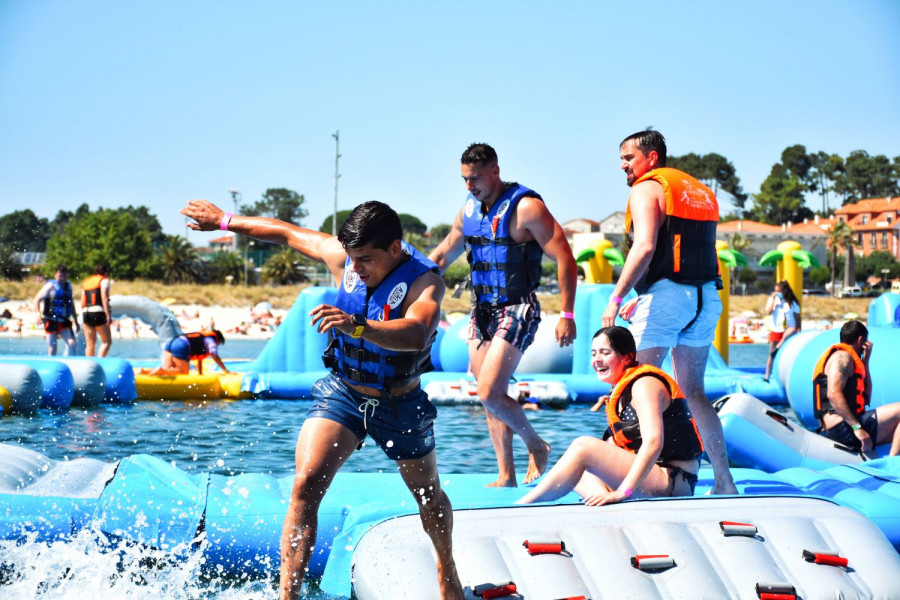 El Aquapark más grande de España reabre este sábado en Sanxenxo con nuevas atracciones y zona infantil
