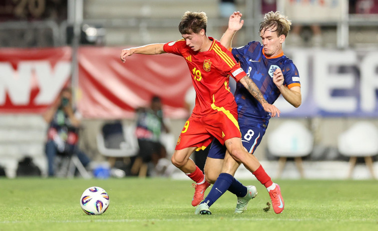 Óscar Marcos se proclama subcampeón de Europa con la Sub 19