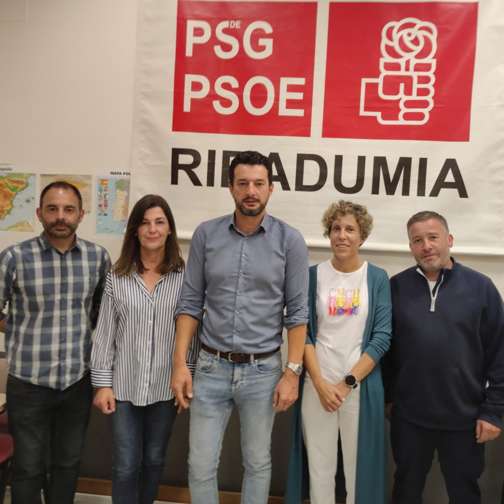 El PSOE de Ribadumia reelige a Javier Mougán como secretario general
