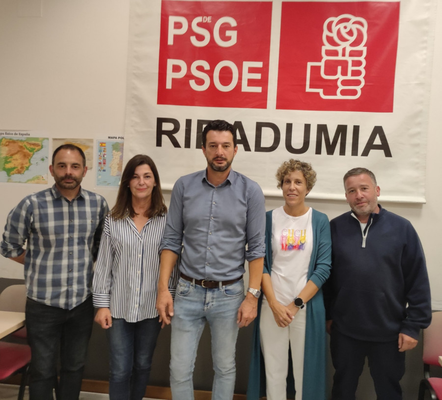 El PSOE de Ribadumia reelige a Javier Mougán como secretario general
