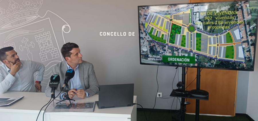 El plan parcial de Barraña que impulsa el Ayuntamiento de Boiro permitirá la construcción de 902 viviendas