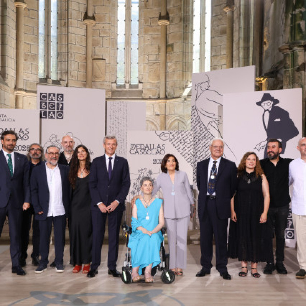 Emoción, tradición y orgullo en la entrega de las Medallas Castelao 2025