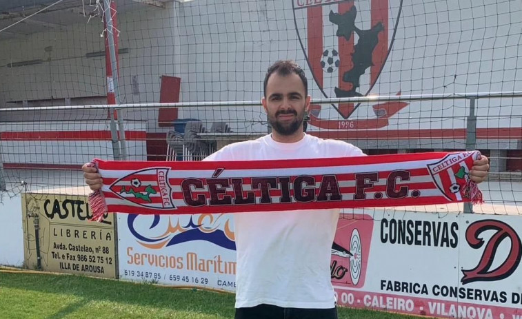El eterno capitán del Céltiga, Javi Vidal, cuelga las botas