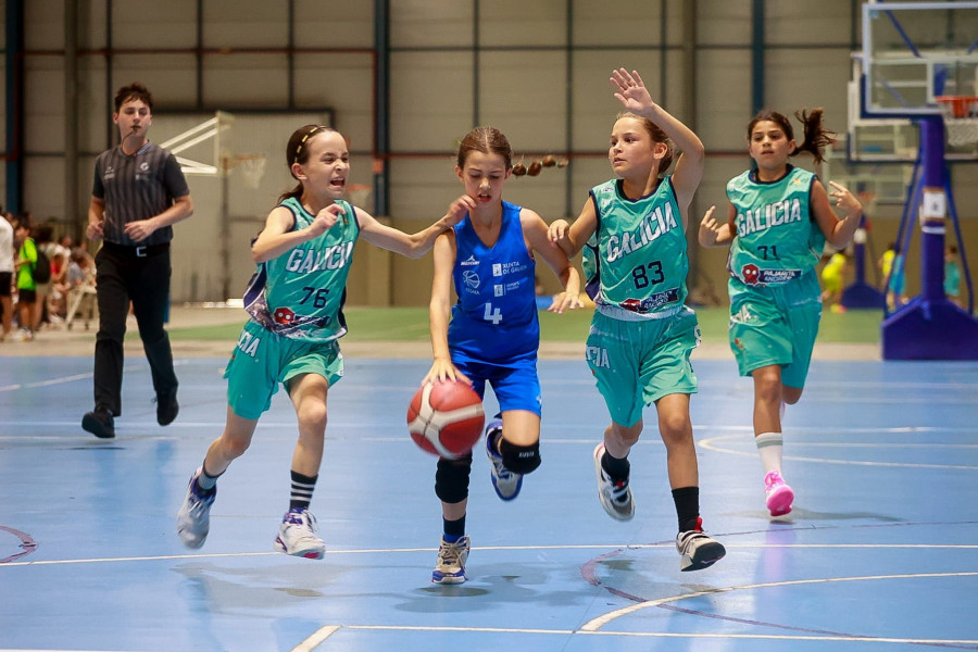 Fexdega se convierte en el epicentro del baloncesto con la 'Xuntanza Preminibasket'
