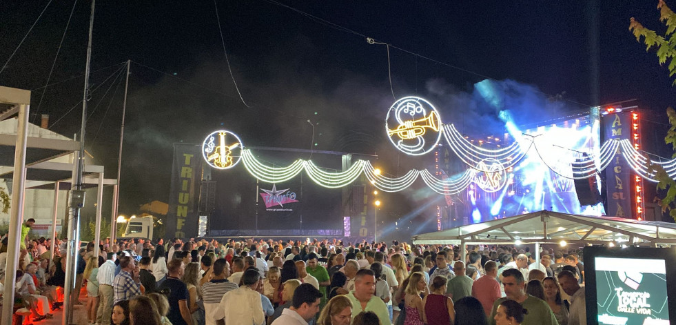 Las orquestas Marbella y Olympus ponen el broche a las fiestas patronales de Vilalonga