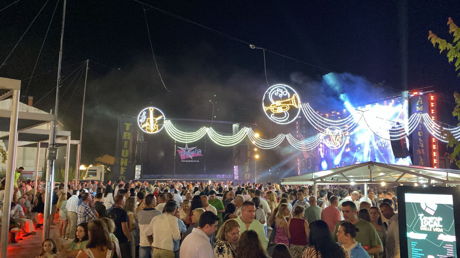 Las orquestas Marbella y Olympus ponen el broche a las fiestas patronales de Vilalonga