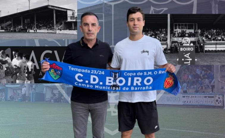 El CD Boiro ficha a Victor Casais y apunta al central Iago Martínez