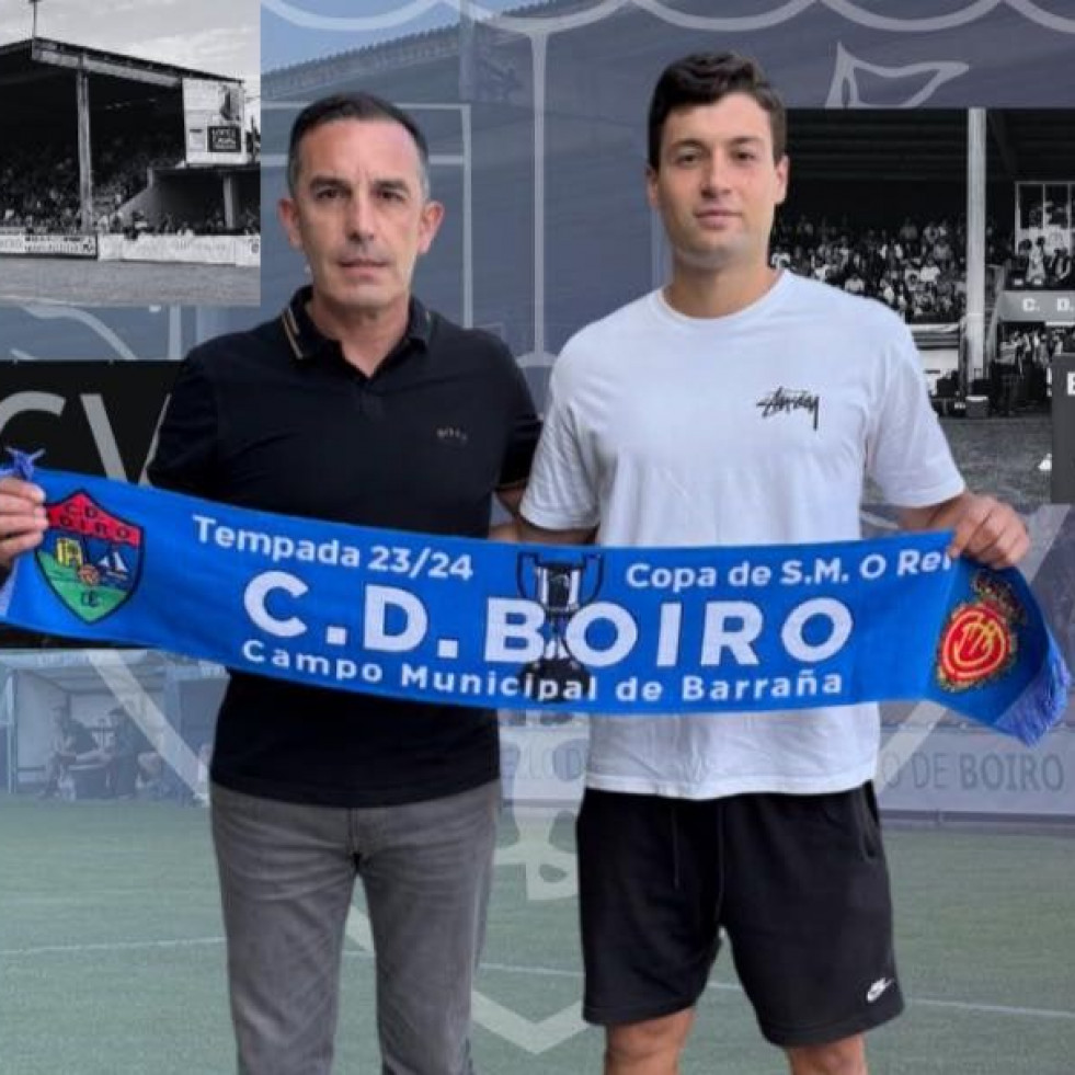 El CD Boiro ficha a Victor Casais y apunta al central Iago Martínez