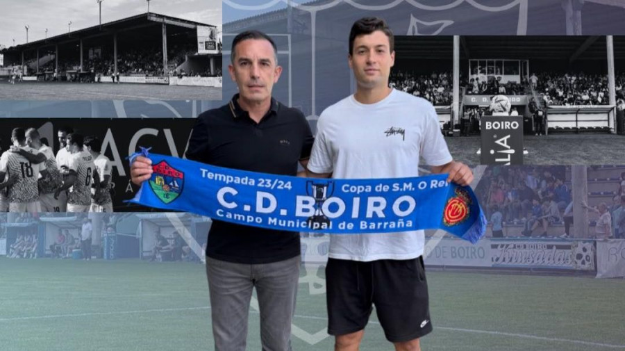 El CD Boiro ficha a Victor Casais y apunta al central Iago Martínez