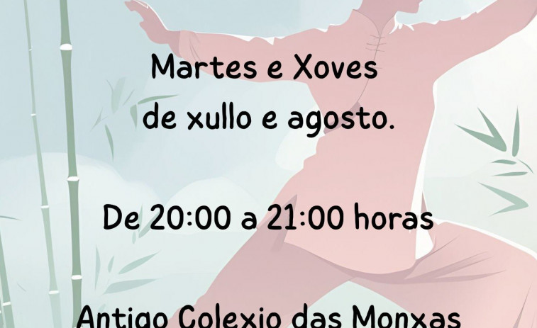 O Grove apuesta por el bienestar ciudadano con sesiones de Taichi durante los meses del verano