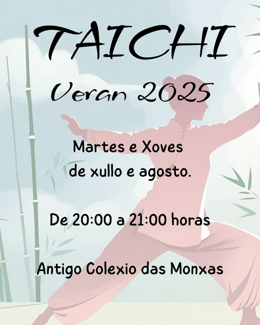 O Grove apuesta por el bienestar ciudadano con sesiones de Taichi durante los meses del verano