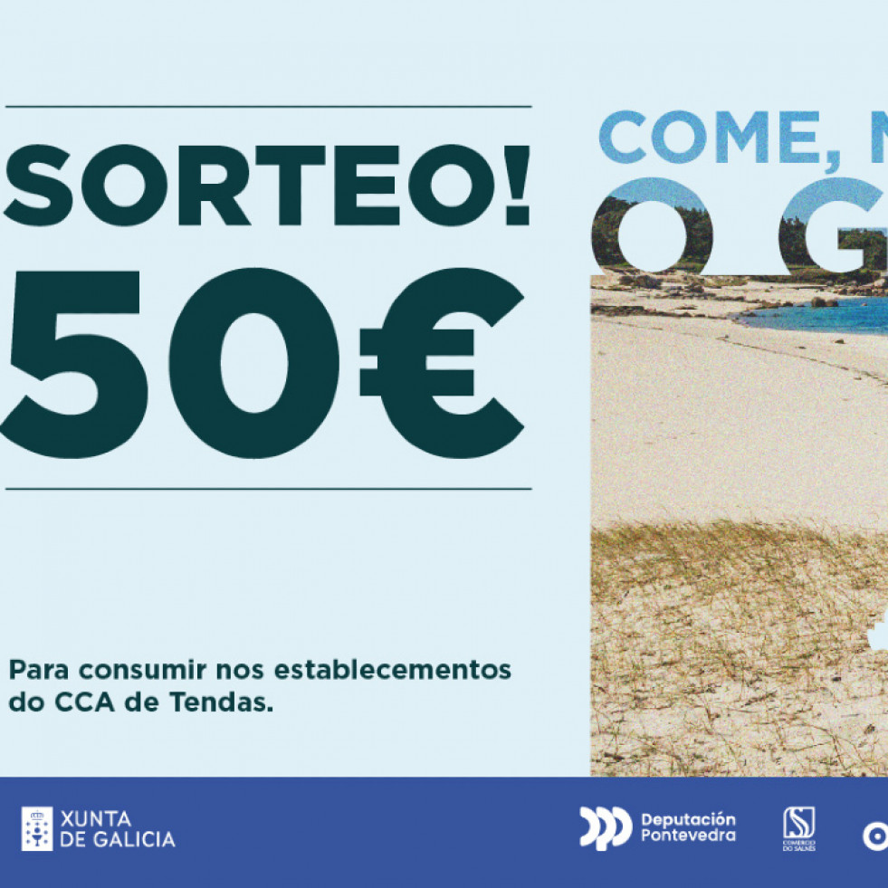 Emgrobes sortea un vale de 50 euros como parte de su campaña ‘Come, Merca, Ama O Grove’