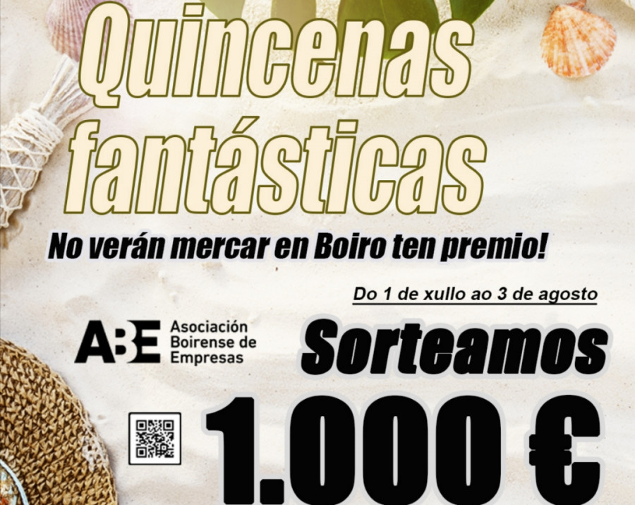 La ABE vuelve a poner en marcha hasta el 3 de agosto sus “Quincenas Fantásticas” con el sorteo de 1.000 euros en bonos