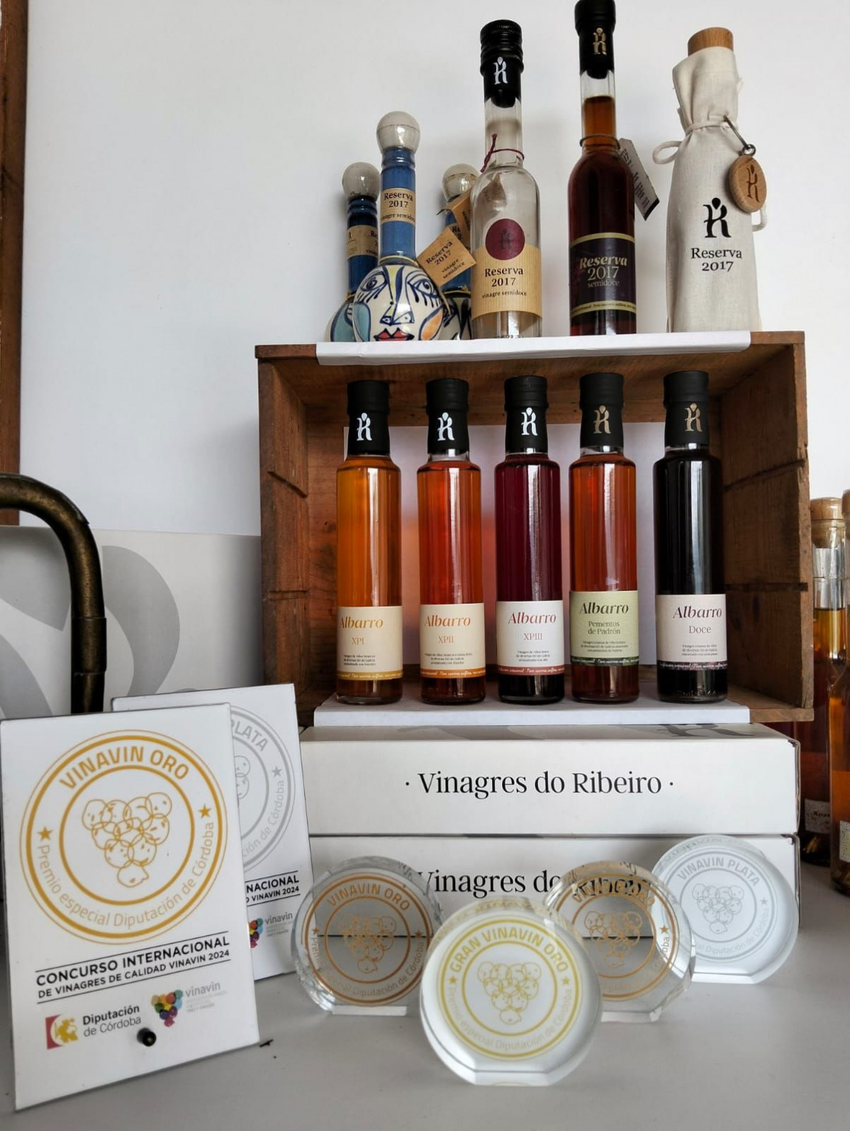 Vinagres do Ribeiro, premiado como Producto Innovador en los Galicia Alimentaciou0301n 2025