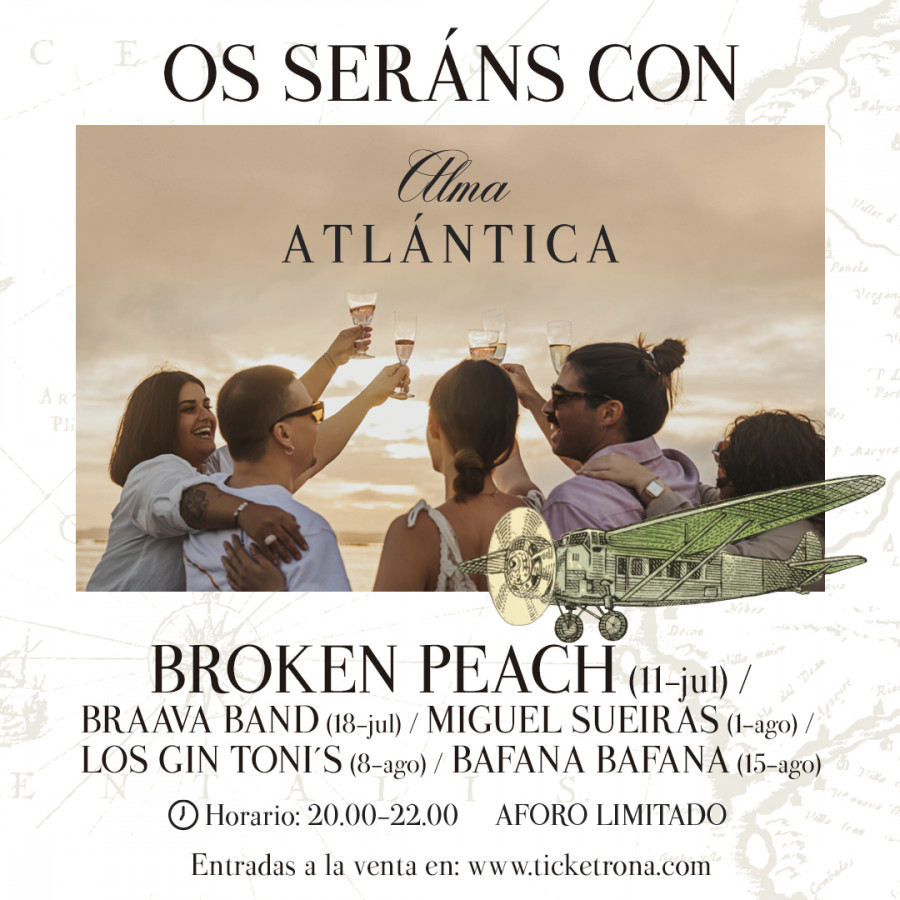 Os Seráns con Alma Atlántica repiten su ciclo de conciertos este año en Martín Códax