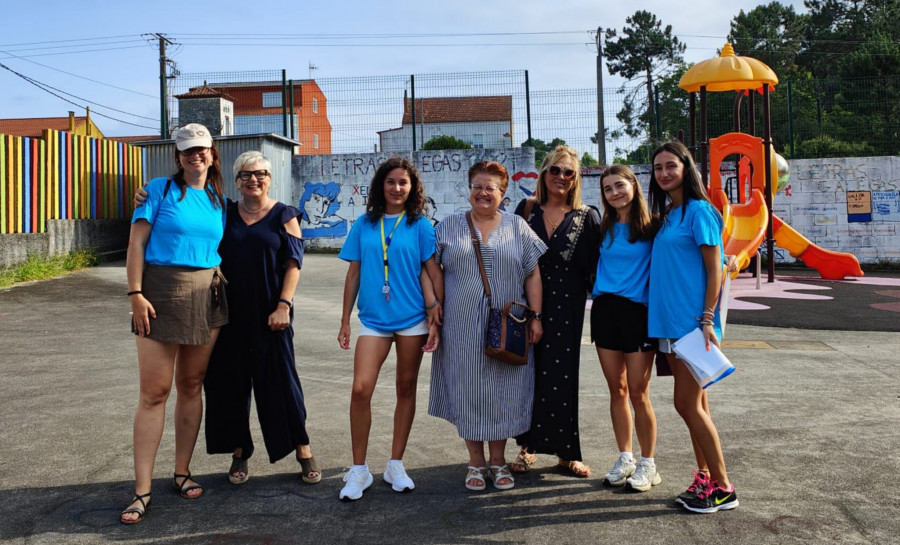 Arranca en Boiro el campamento estival de conciliación con 220 niños participantes repartidos en cuatro espacios