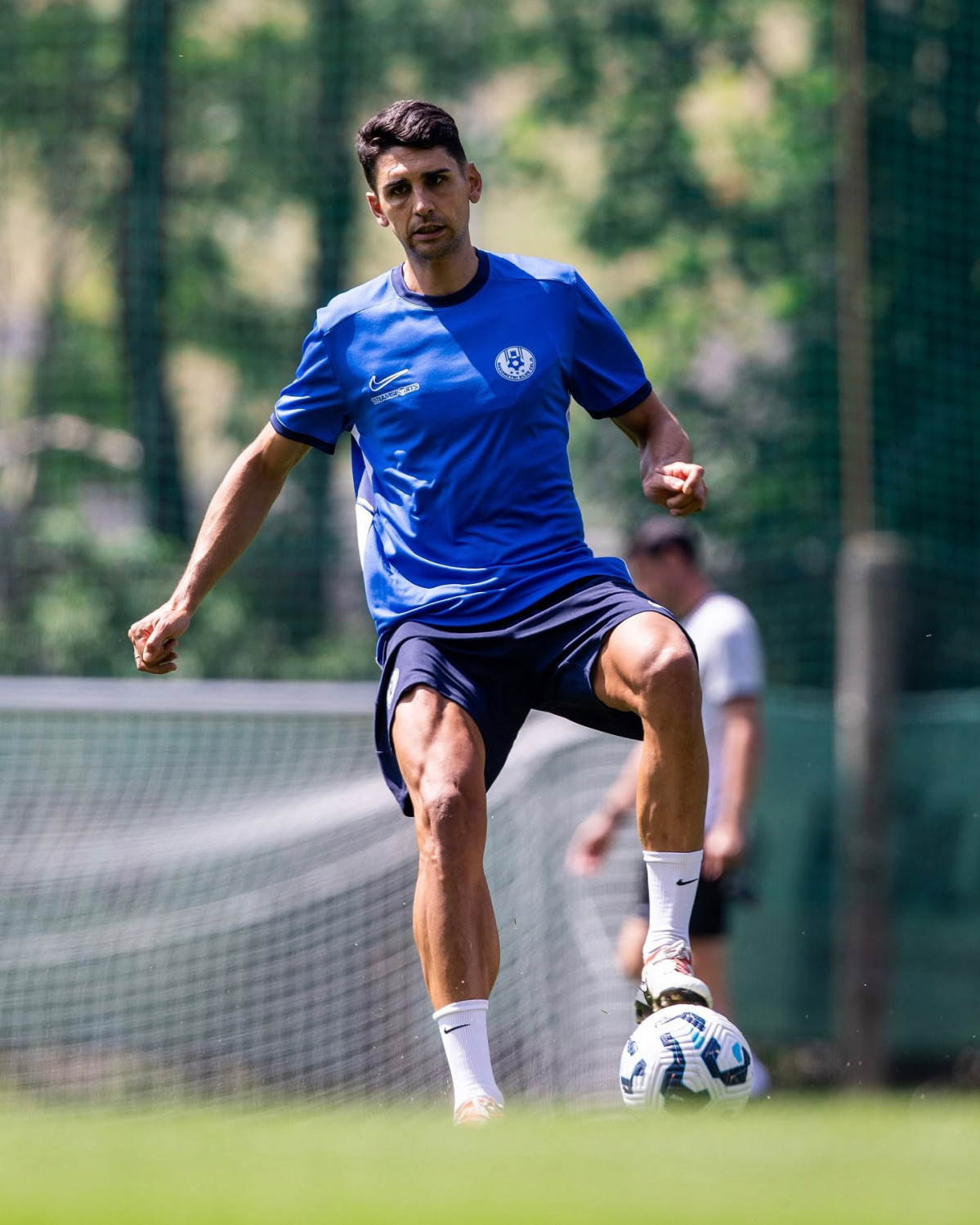 Castro entrenando