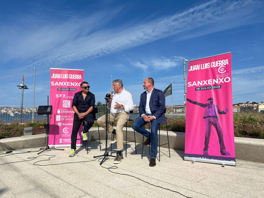 El concierto de Juan Luis Guerra en Sanxenxo dispondrá de buses lanzadera para los 15.000 asistentes