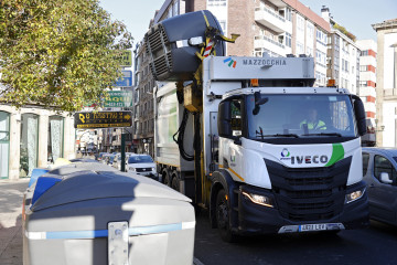 Recogida basura en Vilagarcia