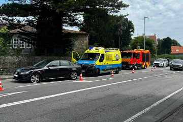 Accidente avenida de cambados