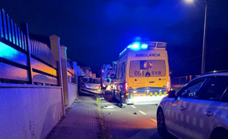 Fallece un motorista en un accidente de tráfico en Rianxo