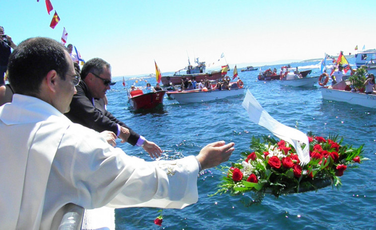 La procesión marítima del Carme de Aguiño rendirá homenaje a “Pichón”, con una ofrenda floral de su madre