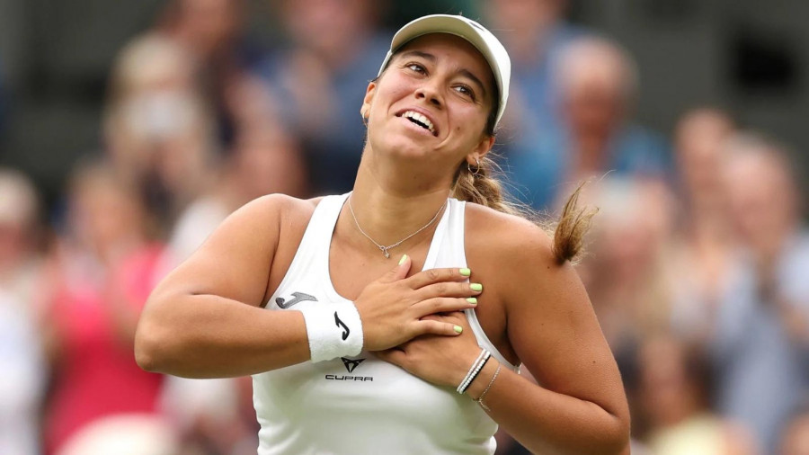 Jéssica Bouzas hace historia al clasificarse por primera vez para octavos de Wimbledon