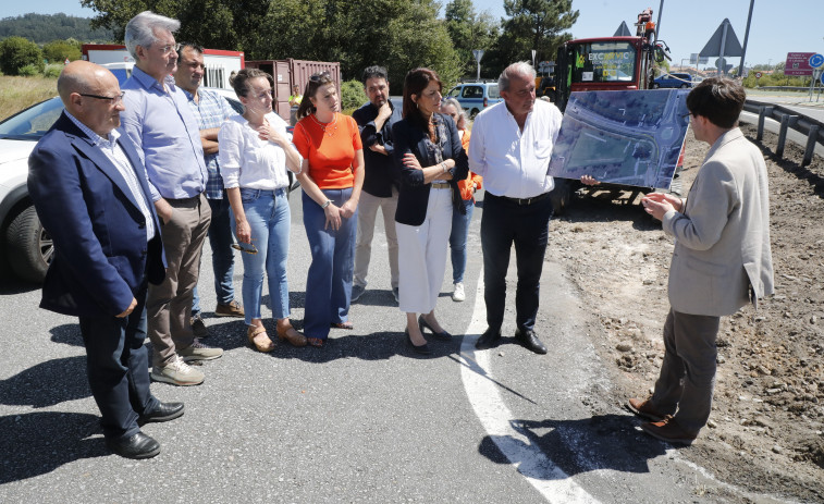 La Xunta inicia la construcción de un carril que une la VGA4.1 con la PO-308 en A Lanzada