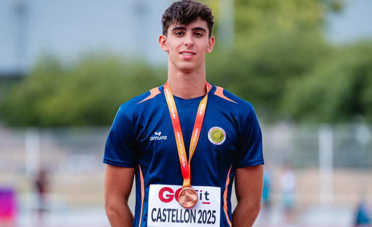 Álex César consigue la medalla de bronce en el Campeonato de España