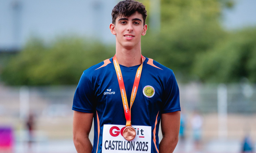 Álex César consigue la medalla de bronce en el Campeonato de España
