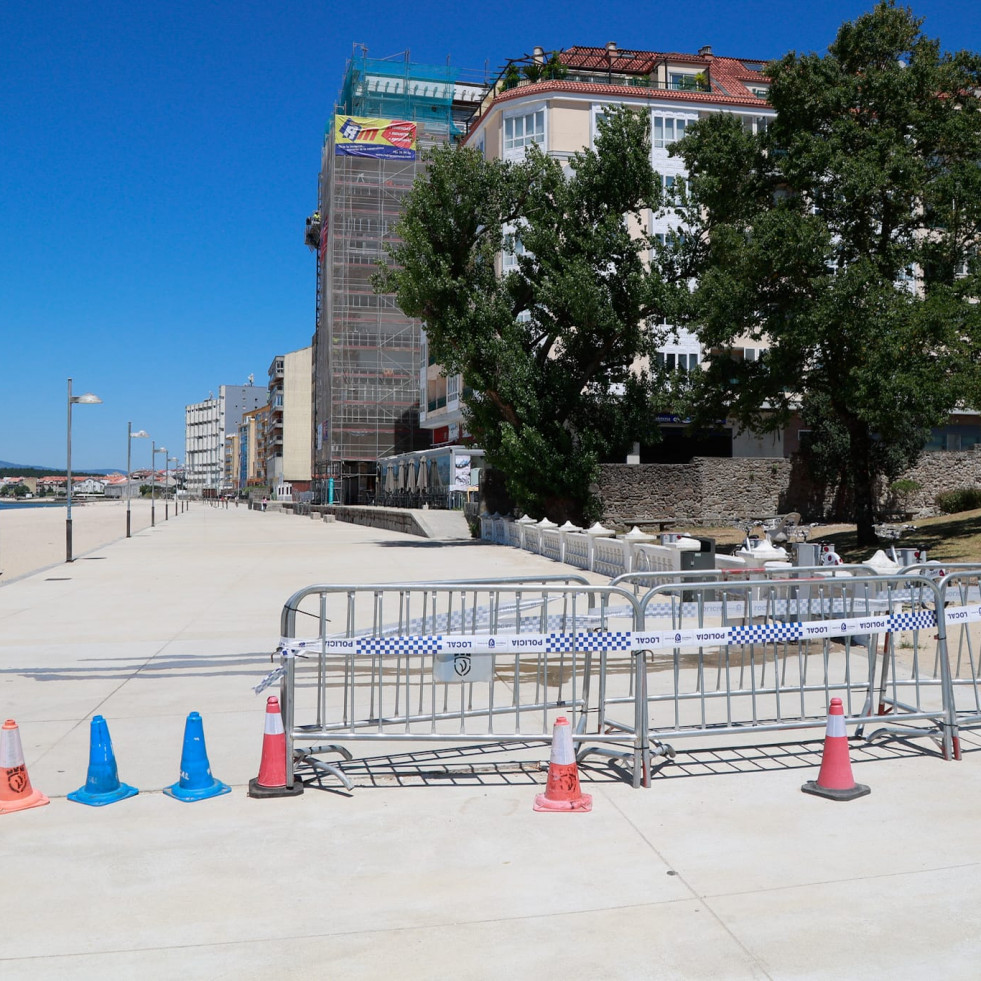 Esquerda Unida de Vilagarcía tacha la reparación del Paseo Marítimo de 