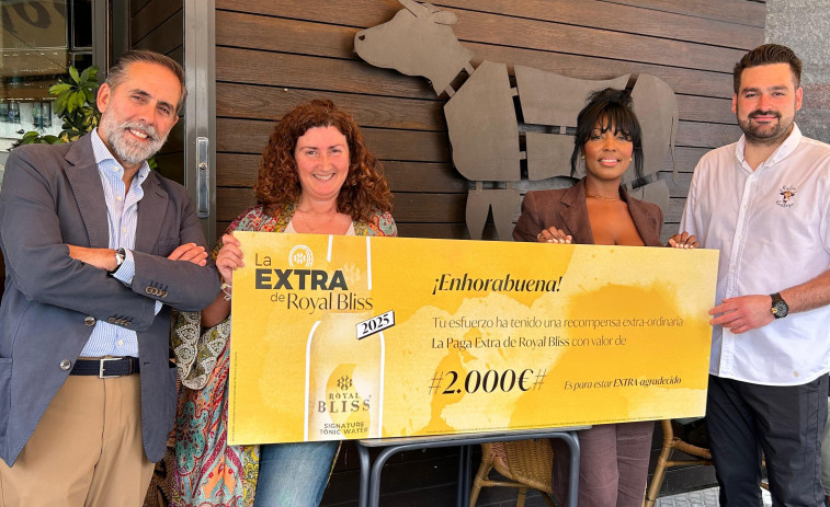 Royal Bliss deja en Matogrande uno de sus mayores premios dirigidos a los camareros de España