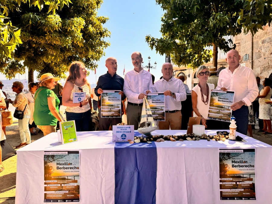 Vilanova promociona su XXXI Festa do Mexillón e o Berberecho en Baiona