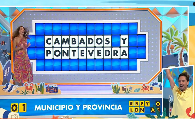 Un viaje a Eurodisney en la Ruleta de la Suerte gracias a Cambados: 