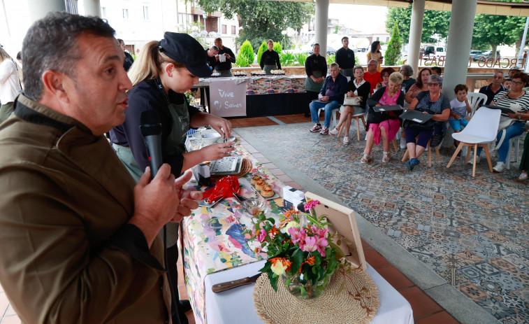 Un showcooking con los callos de protagonistas da inicio a la semana grande de las fiestas de San Benito de Meis