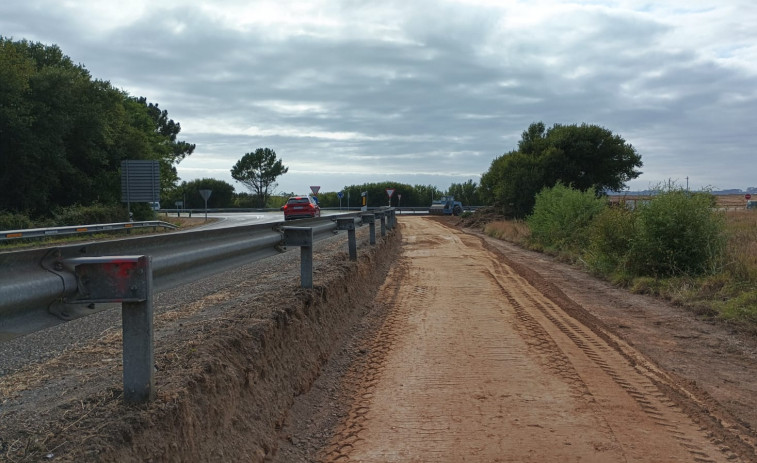 El PSOE de Sanxenxo denuncia la falta de información sobre las obras de la Xunta en A Lanzada