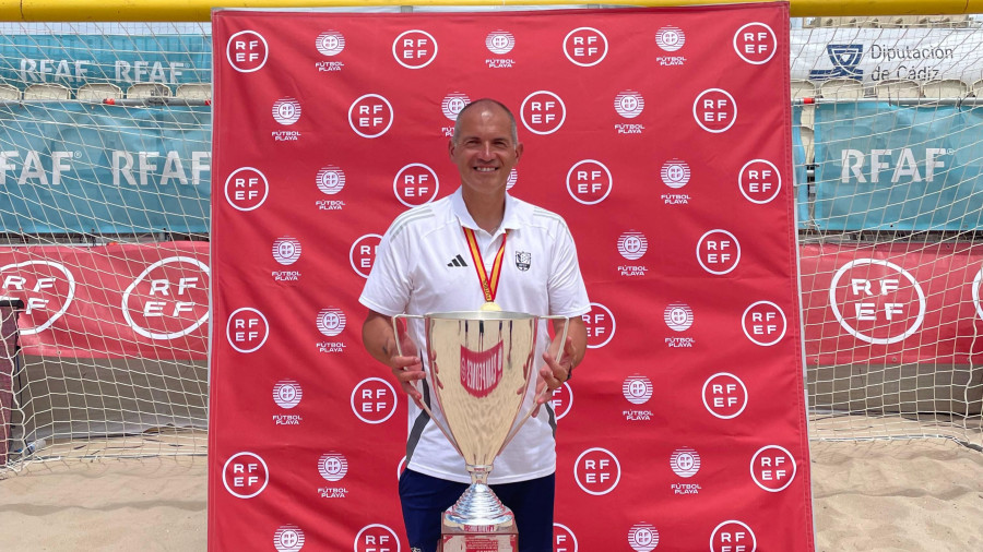 El arousano Luis Treviño vence con la Sub 20 en el Campeonato de España