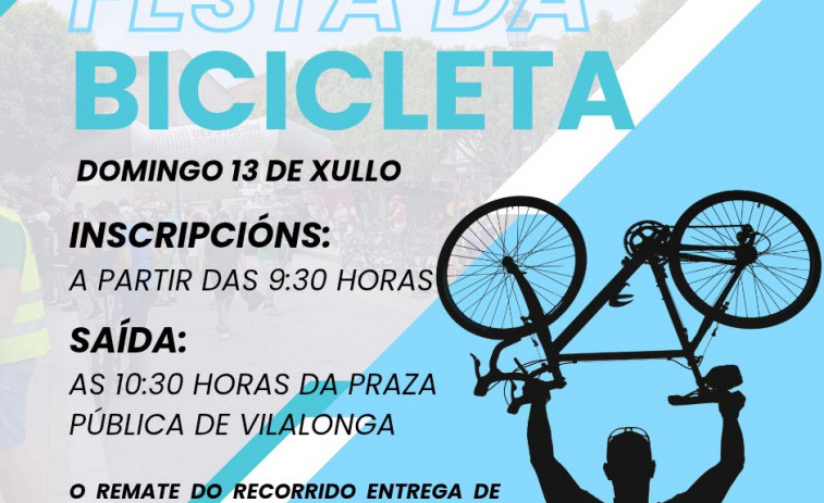 Vilalonga celebra mañana su Festa da Bicicleta con trofeos, merienda y sorteos para los asistentes