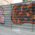 Murales antes que  grafitis