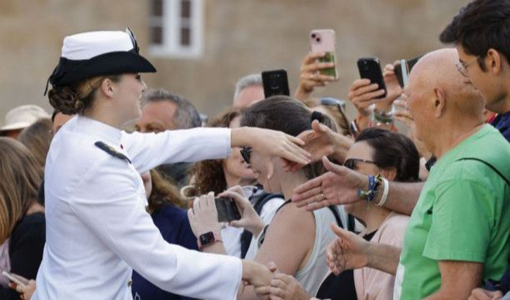 La princesa Leonor recibe la Medalla de Oro de Galicia: 