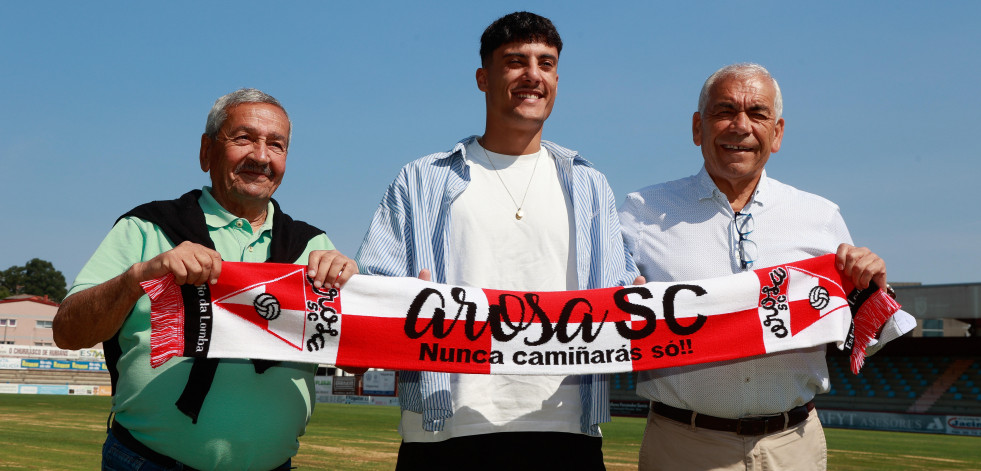 Manu Figueroa y Antón Pérez, porteros sub 23 para Arosa y Céltiga