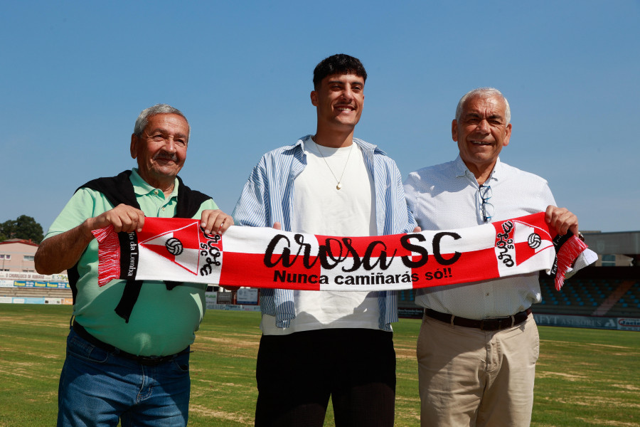 Manu Figueroa y Antón Pérez, porteros sub 23 para Arosa y Céltiga