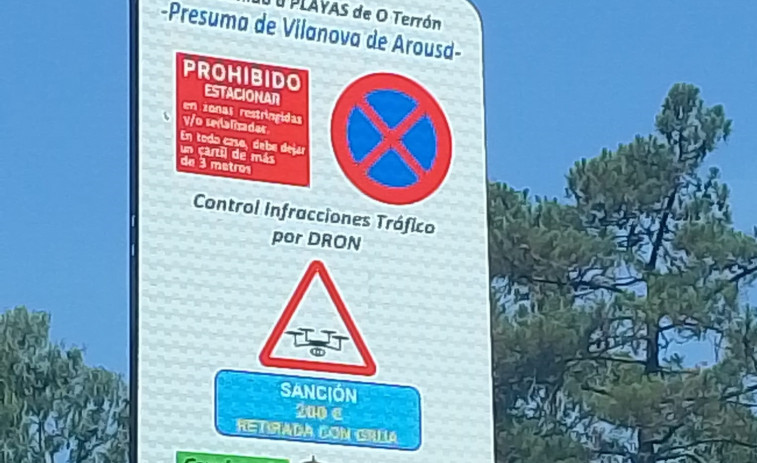 Vilanova vigila con drones las nuevas normas de tráfico